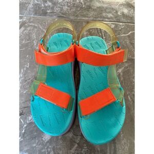 Melissa Rider Papete women’s‎  Size US 10 Strappy Slingback Sandal